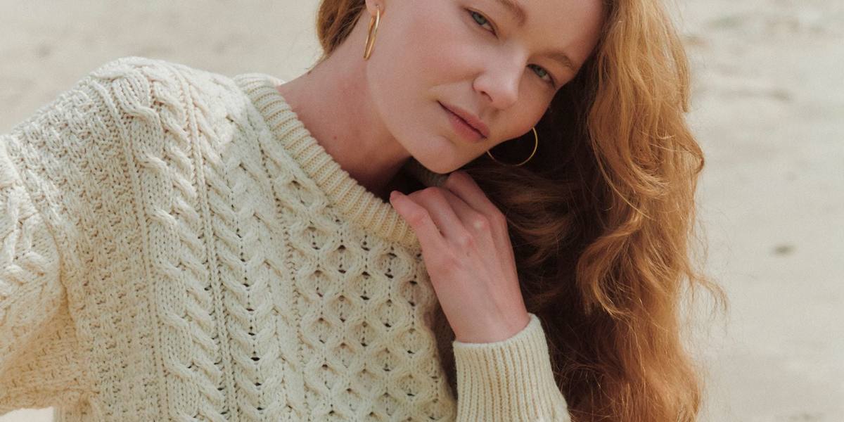Aran sweater